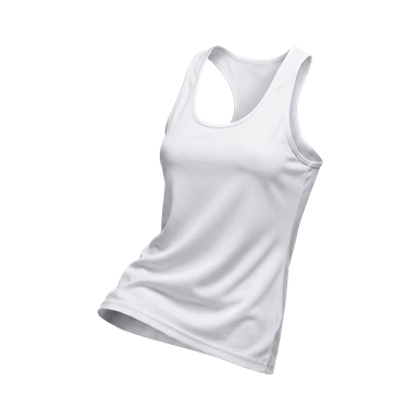 DÉBARDEUR SPORT FEMME – JHK – SPORTARBL — couleur Blanc